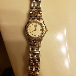 Ladies silver and gold Citizens watch!